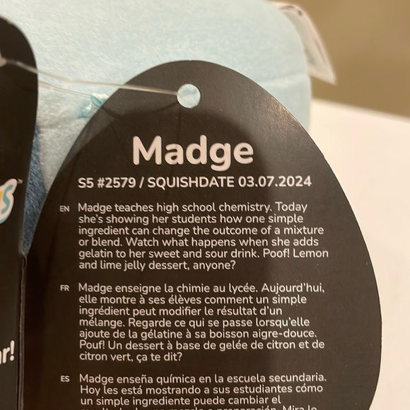 NWT 5” Madge the Mushroom Squishmallow - Select Series - Picture 5 of 5